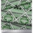 thumbnail image 3 of Soimoi Rayon Fabric Argyle Geometric Fabric Prints By Yard 56 Inch Wide, 3 of 3