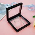 thumbnail image 3 of PENGXIANG Zircon Butterfly Earring Rotation Butterfly Ear Hook Alloy Butterfly Ear Cuff Cartilage Clips Butterfly Ear Wrap Crawler with Storage Box for Friend Sister Daily Wearing Party, 3 of 6