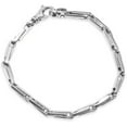 thumbnail image 4 of Pompeii Men's 14k Gold (23gram) or Platinum (38gram) 4.5mm Link Bracelet 8.5" (,), 4 of 4