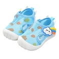 thumbnail image 3 of Penkiiy Zapatos de agua para niños pequeños Zapatos de agua descalzos para niños Baby Wide Aqua Socks con arco Soporte Respirable Niños Chicas Sandalias para caminar Zapatos, 3 of 4