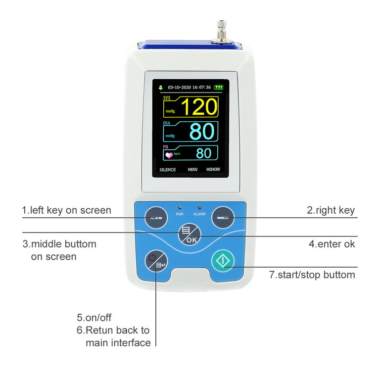 24 Hours Ambulatory Blood Pressure Monitor with WiFi