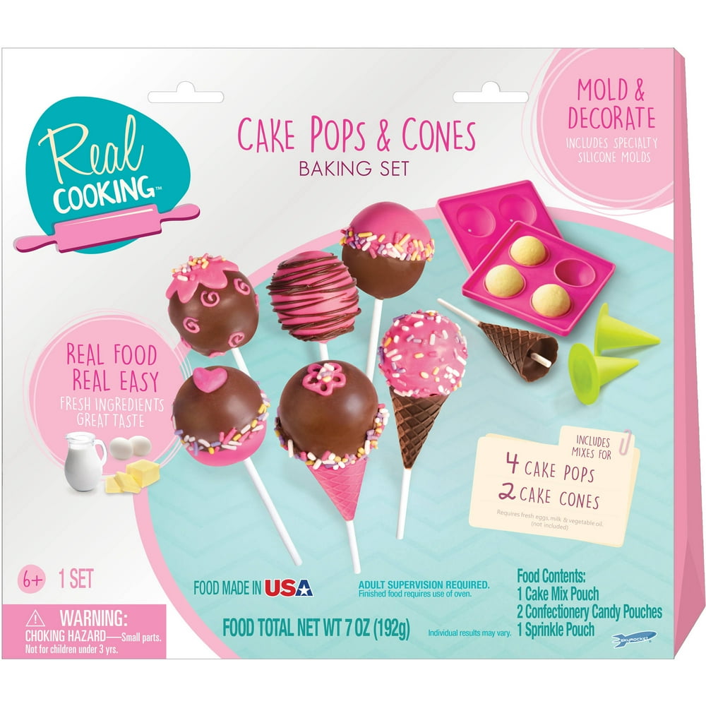 Real Cooking Chocolately Cake Pops Con
