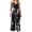 Black, variant on Jumpsuits for Women Strap Backless One Wide Leg Piece Jumpsuits Rompers Going Out Vacation Summer Pink XL