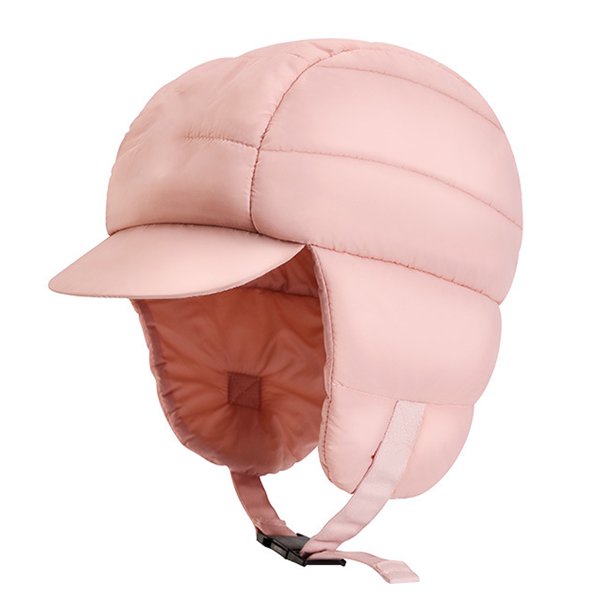 Gorro de esquí cálido de invierno, gorro de plumón con orejeras impermeable y cálido de invierno para caza, camping y motociclismo
