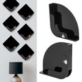 thumbnail image 4 of Soporte de discos Baoblaze 2 piezas acrílico negro Estante de almacenamiento, 4 of 8
