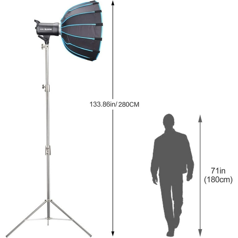 Amazon.com : Godox SL-60W Kit with Softbox and 2.8M
