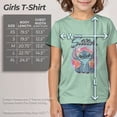 thumbnail image 5 of Girl's Lilo & Stitch Colorful Airbrush  Graphic Tee Mint Large, 5 of 9
