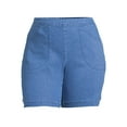 thumbnail image 5 of Just My Size Women's Plus Size Summer Casual Pull on Walkshorts Grommet Hem Detail, 5 of 7