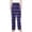 Purple, variant on CPNG Girls and Boys Plaid Sleeping Pants Kids Elastic High Waist Soft Cotton Plaid Home Pants with Pockets(Purple,3-4 Years)