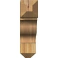 thumbnail image 2 of Ekena Millwork 4"W x 14"D x 14"H Funston Craftsman Rough Sawn Bracket, Western Red Cedar, 2 of 4
