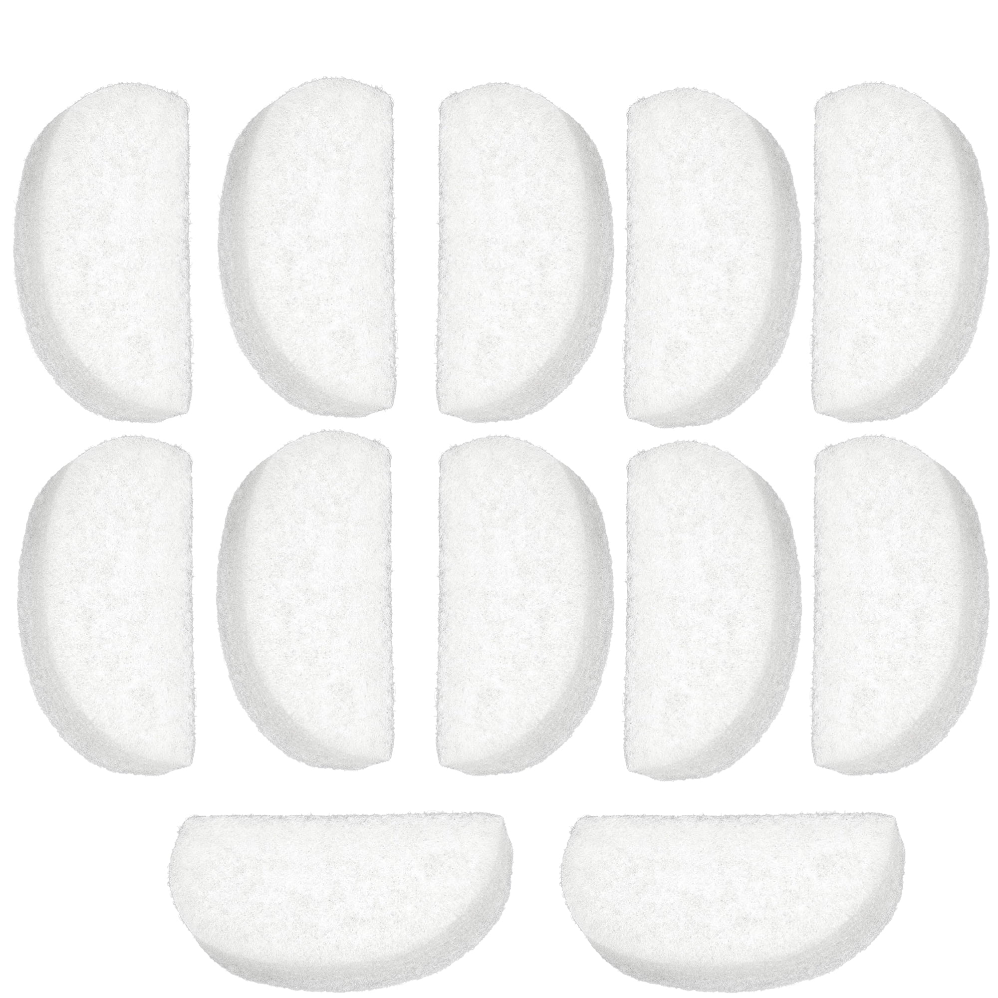Qzbhct 16 Pcs Fine Filter Pad for Fluval 104 105 106 107 204 205 206 207 Canister Filter Aquarium Filter Sponge Replacement