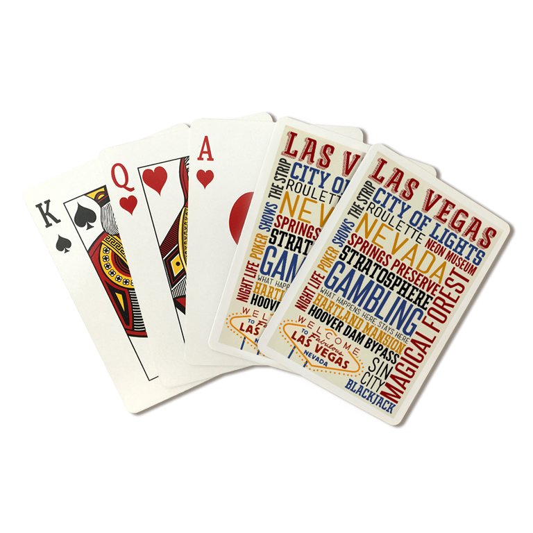  Deck of Playing Cards Used in a Las Vegas Casino