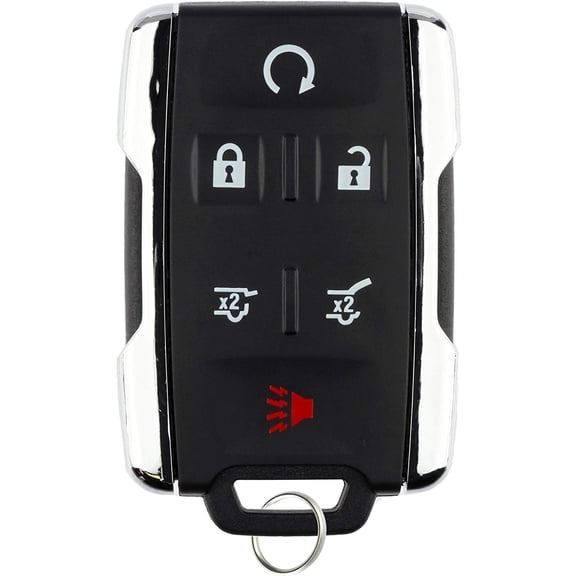 KeylessOption Keyless Entry Remote Control Car Key Fob Replacement for Suburban Tahoe M3N-32337100