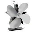 thumbnail image 1 of SPRING Sustainable Heating Solution Fireplace Fans Heat Driven and Quietly Effective Silver, 1 of 7