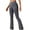 A01-Dark Gray, variant on ZVAVZ Plus Size Womens Flare Yoga Pants,Women's High Waist Workout Out Leggings Fitness Sports Running Pants Athletic Stretch Long Pants Deals of Today Prime Gray L