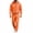 Orange, variant on LYSMORA Men's 2 Piece Zip Up Hooded Tracksuit Full Zipper Hoodie Jogger Pants Outfit Set for Workout and Casual Outings
