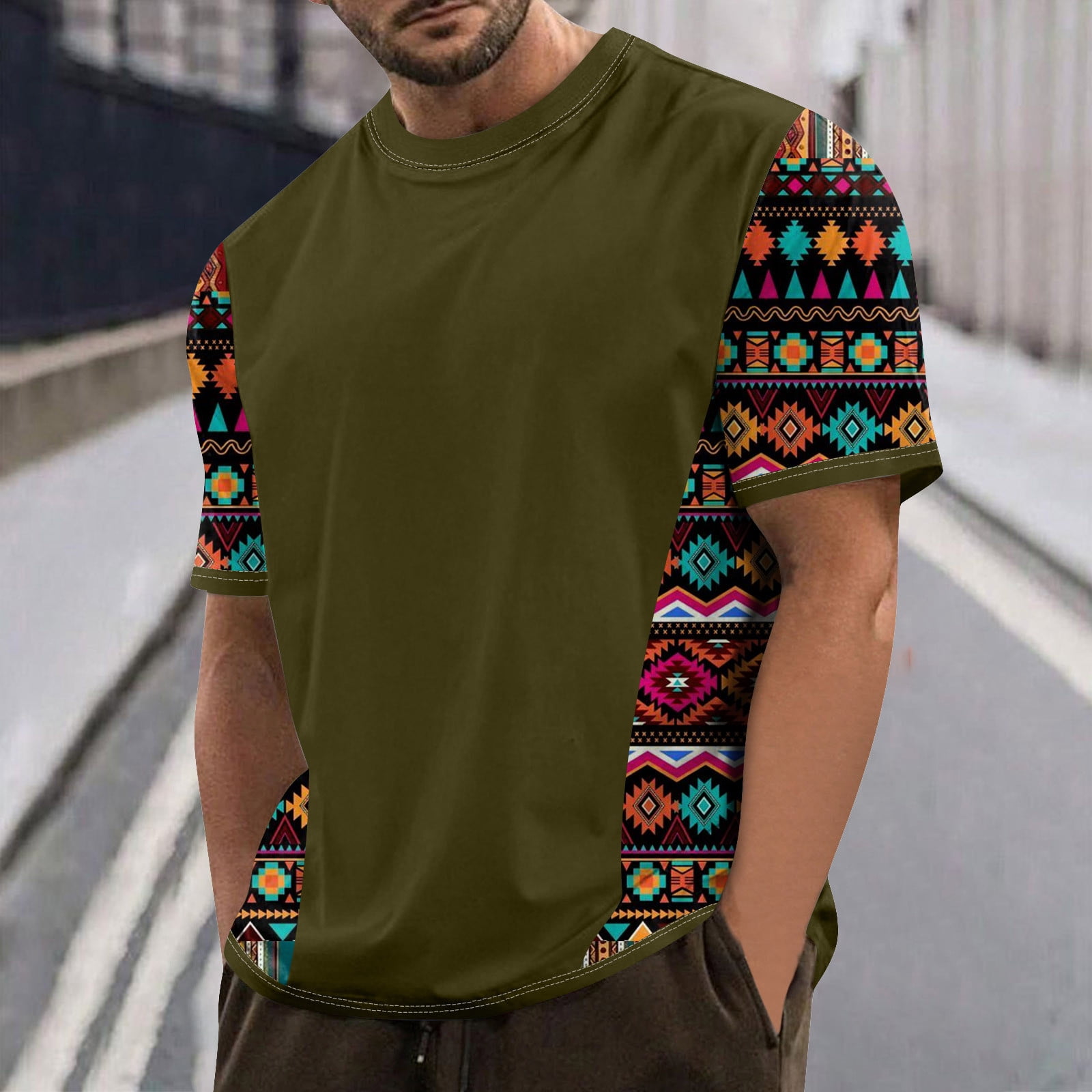 Embroidery Patchwork Shirts（シャツ/ブラウス）｜TODAYFUL