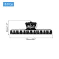 thumbnail image 2 of 6Pcs Music Book Clip Page Holder ABS for Piano Music Reading Stand Music Book Sheet Black, 2 of 6