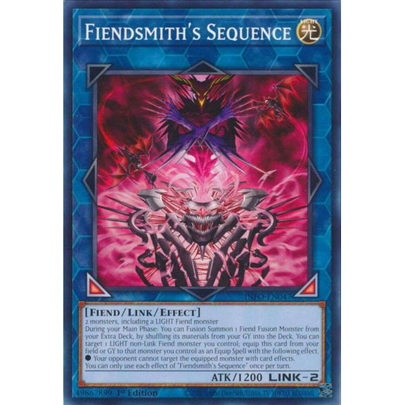 YuGiOh The Infinite Forbidden Common Fiendsmith's Sequence INFO-EN047