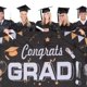 thumbnail image 5 of 1pc Temporada de graduación Banner Fondo Banner Decoración de fiesta de graduación, 5 of 5
