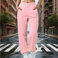 thumbnail image 4 of Weiqiqre Womens Sweatpants Baggy Casual Wide Leg Drawstring Athletic Fit Joggers Lounge Pants Trousers with Pockets, 4 of 8