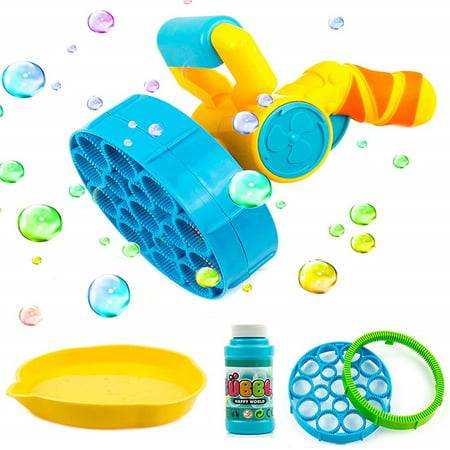 Toysery Fast Blower Bubble Machine | Countless Bubbles in Minutes | Durable Plastic | Boost Hand to Eye Coordination of Your Child | Best Gift for Kids | for Ages 3+ (Best Plastic For Machining)