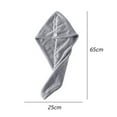 thumbnail image 2 of Microfiber Hair Towel Wrap for Women, Super Absorbent Quick Dry Hair Turban for Drying Curly Long Thick Hair - style3, 2 of 5