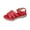 Red Sandals for Women, variant on Hopeusnice Sandals for Women Soft Non-Slip Breathable PU Materials Summer Shoes Open Toe Sandals Trendy Thick-Soled Heel Women's Sandals Shoes for Beach Arch Support Shoes Green 39