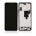 thumbnail image 1 of Assemblage de Remplacement OLED avec Cadre Compatible avec Xiaomi 12 Lite (Reconditionné) (Noir), 1 of 5