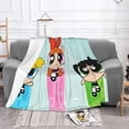 thumbnail image 2 of Manta de Chicas Superpoderosas, plegable compacta, súper suave y se siente genial, resiste completamente la contracción y las arrugas, adecuada para cama, sofá, camping, frío, 2 of 5