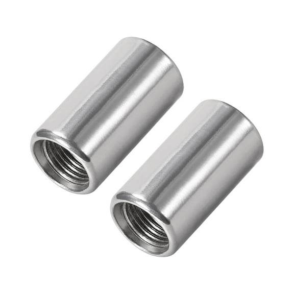 Stainless Steel 304 Cast Pipe Fittings Coupling Fitting 1/8 x 1/8 G Female 2 pcs