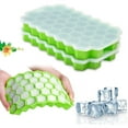 thumbnail image 2 of Silicone Honeycomb Ice Cube Home Ice Cube Model 37 Diy Ice Box Frozen Jelly Box, 2 of 4