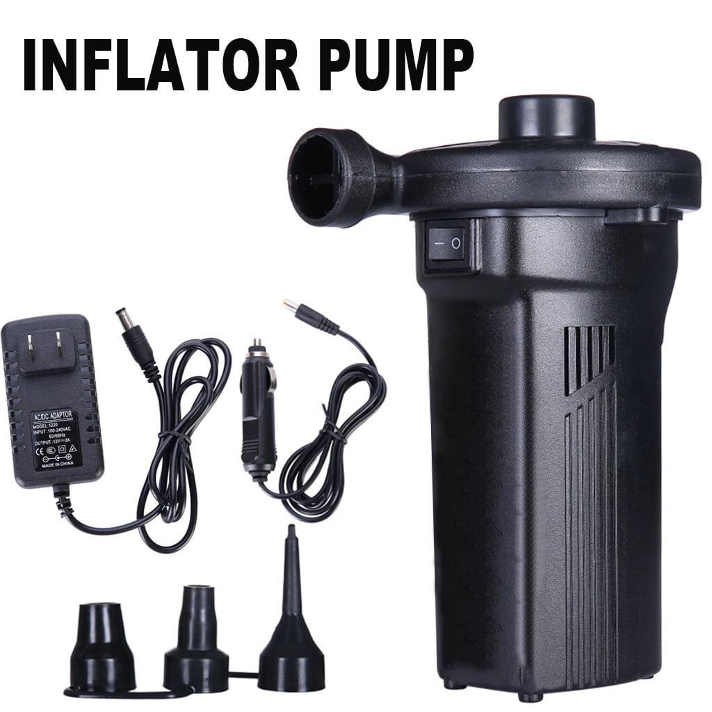 Portable QuickFill Electric Air Pump 12V 220V Boat New US for Outdoor