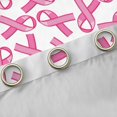 thumbnail image 4 of Manfei Kawaii Bow Tie Black Out Curtains,Cute Bowknot Ribbon Curtains Pack of 2 (42x63 Each),Pink White Bedroom Curtains For Girls Teens,Breathable Home Decor, 4 of 6