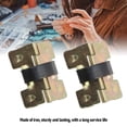 thumbnail image 4 of 100 Pcs Spring Hinges, Sturdy Iron Self Closing Spring Loaded Hinges, Versatile Application for Wooden Boxes, Cabinets, Enhanced Aesthetics, Convenient Closing, 4 of 7