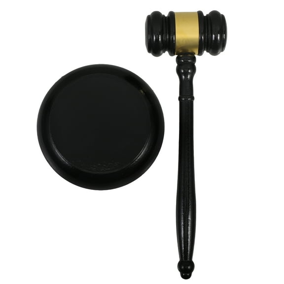 1 Set Wooden Gavel Lawyer Judge Hammer Auction Sale Hammer Auction Sale Gavel