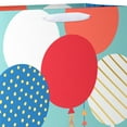 thumbnail image 3 of American Greetings Birthday Extra Large Gift Bag, Balloons On Teal (12.5" x 15.5" x 5.75") 1-Count, 3 of 4