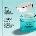 thumbnail image 3 of Olay Hydrating Gel Eye Cream with Hyaluronic Acid, Fragrance-Free, All Skin Types 0.5 oz, 3 of 11