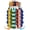 Beige-Round, variant on Chip Rack Display Stand, 5-Tier 360° Rotating Organizer with Top Storage Basket for Drinks & Spice Jars, 40 Clips & Snack Tray for Store, Kitchen, Party, Retail Countertop Snack Display (Beige)