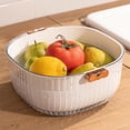 thumbnail image 2 of XGFHYJEH Colander, Colander Plastic, Small Colander, Berry Colander, Kitchen Colander, Fruit Colander, Small Colander for Fruit and Veggies, Colander Bowl, 2 of 7
