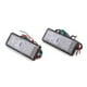 thumbnail image 1 of 2uds Rectangular LED Rojo Reflector Intermitente Luz de Freno Trasera para la Motocicleta, 1 of 1