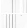 PVC Vertical Blind Replacement Slats Curved Smooth White 42.5 X 3.5 (20-Pack)