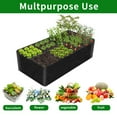 thumbnail image 6 of Grow Bag Raised Beds for Gardening Large Fabric Planter Vegetable Grow Bags for Growing Herbs, Flowers and Vegetables  6x3x1ft, 6 of 7