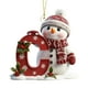 thumbnail image 2 of Adornos navideños, adornos navideños, regalos navideños, 26 letras, decoración para árbol de Navidad, colgante, adornos para árbol de Navidad, adornos navideños DIY, decoración navideña, decoración co, 2 of 9