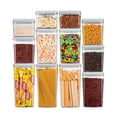 thumbnail image 1 of Recipientes herméticos para almacenar alimentos Ankou Pop, 12 unidades, 1,2 a 3,3 cuartos de galón, 1 of 6