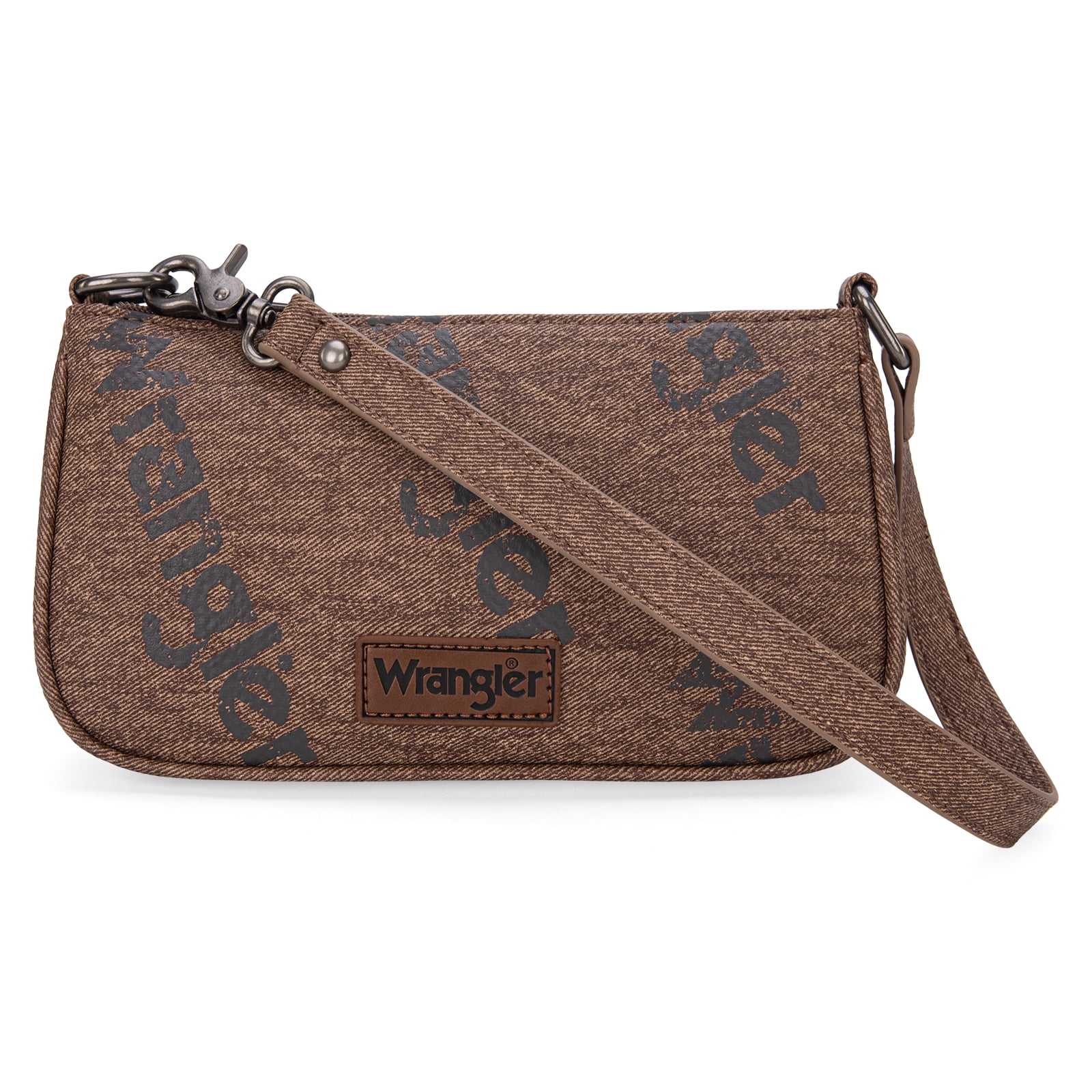 Wrangler Shoulder Bag for Women 90s Retro Top-Handle Hobo Handbag