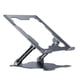 thumbnail image 1 of Soporte de lectura para portátil, de metal, ajustable y multiángulo, plegable, para mesa gris, 1 of 9