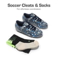 thumbnail image 2 of DREAM PAIRS Boys Girls Soccer Cleats Youth Firm Groud Football Shoes with Socks for Little/Big Kids, 2 of 6