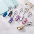 thumbnail image 3 of Metal car key chain ring chain creative men and women small gift small toy car model gift - Golden ice color, 3 of 6