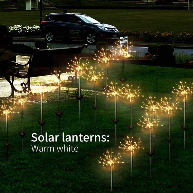 Luz De Tierra Luz De Tierra Interruptor Automático Solar Luz De Ambiente De Césped 150Led Para Jardín Ndcxsfigh Para estrenar